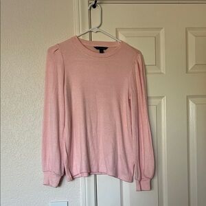 Banana Republic Soft Pink Scoop Neck Sweater